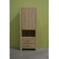 Wood4you - Armadio in legno di ponteggio - modello 1 dimensioni 70L x 200H x 50P