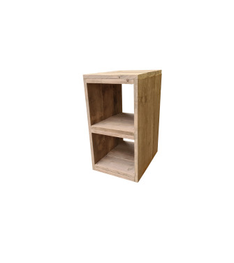 Wood4you - bureaukast steigerhout 34Bx49Dx72H cm