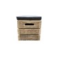 Wood4you - Boîte à fruits Échafaudage en bois 60L x 40H x 37W cm