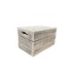 Wood4you - sgabello laterale Ponteggio in legno 60L x 35H x 37B cm