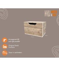 Wood4you - Toy chest - Kick Scaffoldwood - storage chest