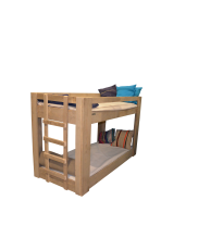 Wood4you - Bunk Bed Sam - Luca Reclaimed Wood 206Lx165Hx96D cm