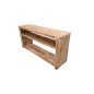 Wood4you - Table d'appoint Nice - Echafaudage bois - 100Lx78Hx38P