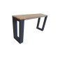 Wood4you - Side table enkel steigerhout