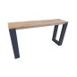 Wood4you - Side table enkel steigerhout