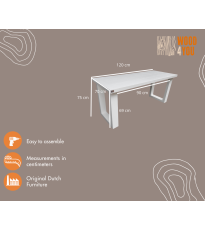 Wood4you - Desk - New England White