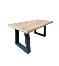 Wood4you - Kinderbureau - Vancouver steigerhout antraciet