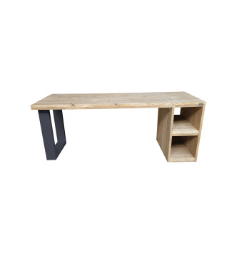 Wood4you - Desk - San Diego - industrial wood - anthracite