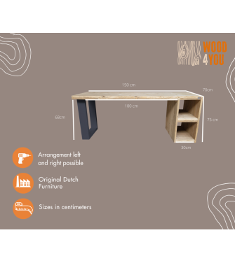 Wood4you - Bureau - San Diego - bois industriel