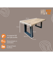 Wood4you - Bureau - Vancouver - trabattello legno - antracite