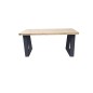 Wood4you - Bureau - Vancouver bois massif blanc