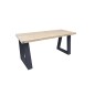 Wood4you - Bureau - Vancouver bois massif blanc