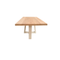 Wood4you - Dining table Las Vegas Oak wood - white