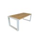 Wood4you - Dining table New Jersey Oak white