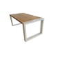 Wood4you - Dining table New Jersey Oak white