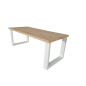 Wood4you - Dining table New England Oak - white