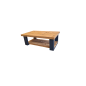 Wood4you - Table basse New England - Bois torréfié