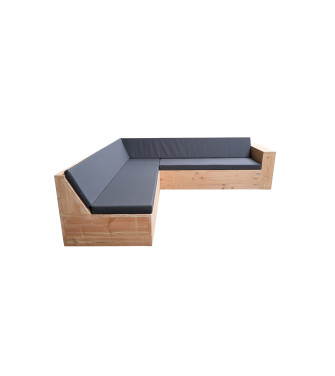 Wood4you - Loungeset 1 Douglas - incl. kussens