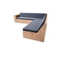 Wood4you - Lounge Set 1 Douglasie - GL-Form - inkl. Kissen