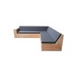 Wood4you - Lounge set 1 Douglas  - incl. cushions