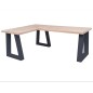 Wood4you - Corner Desk - Vancouver - Oak Wood