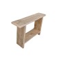 Wood4you - Houten bankje - 70Bx49Hx18D - sloophout - Bijzettafel - Halbankje