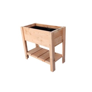 Wood4you - Kweektafel Austin - Douglas  80Hx40Dx80Lcm- Verhoogde moestuinbak op poten - Kweekbak