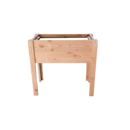 Wood4you - Plantenbak Austin - Douglas  80Hx45D cm- Verhoogde moestuinbak op poten - Kweekbak