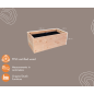 Wood4you - Austin Planter - Douglas - Raised Garden Bed - Planting Box