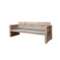 Wood4you - Tuinbank - Vlieland - Steigerhout Bouwpakket 175Lx72Hx57D cm