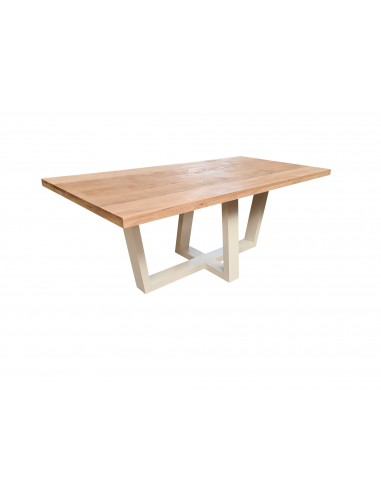 Wood4you - Table à manger en bois de...