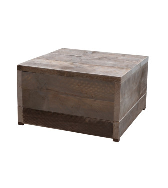 Wood4you - Hocker Washington Steigerhout  90x90cm