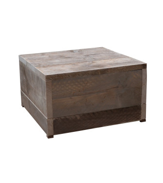 Wood4you - Hocker Washington Steigerhout  90x90cm