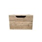 Wood4you -Coffre à jouets Kick Echafaudage bois  80Lx50Hx50P cm