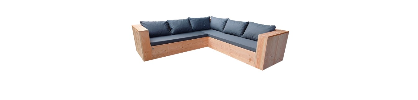 Douglas Lounge Sets with Cushions - Sustainable, Comfortable & Stylish | Wood4You